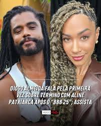Diogo Almeida abriu o jogo sobre o término com Aline Patriarca após o  #BBB25. Em uma entrevista recente ao @podtudoemais com a mãe, Vilma, o ator  deu novos detalhes sobre a separação