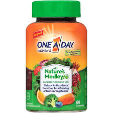 Check spelling or type a new query. One A Day Women S With Nature S Medley Multivitamin Gummies 60 Count Babonij