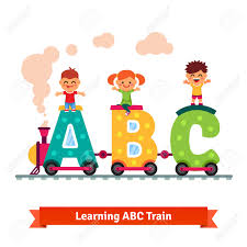 Some subjects will always make it onto a school's curriculum in almost the exact same way. Kids Boys And Girl Riding On Abc Train Children Learning Alphabet Concept Flat Style Vector Cartoon Royalty Free Cliparts Vectors And Stock Illustration Image 48013909