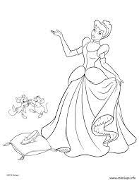 coloriage princesse disney cendrillon 2 a imprimer de mickey mouse toodles