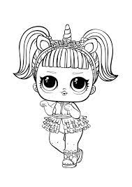 You can print for free in good quality in a4 format. Unicorn Lol Coloring Page Youngandtae Com Unicorn Coloring Pages Kitty Coloring Hello Kitty Coloring