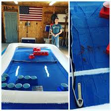 Battleship Beer Pong With 15 Goldfish Beerpong Battleship Party Pool Fish Pool Beer Pong Battleship Beer Pong Beer Pong