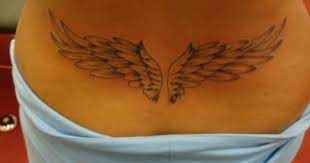 Pin By Allison Hines On Ink Piercings Lower Back Tattoos Angel Wings Tattoo Back Tattoos