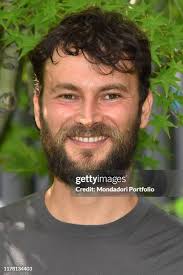 Italian actor Gino Nardella attend Rocco Schiavone 3 photocall in the...  News Photo