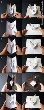 Make a series of simple sharp folds on both sides, carefully following the video instructions. 89 Pop Up Cards Tutorial Ideas Pop Up Cards Pop Up Cards