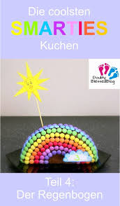 Die reihenfolge ist von unten lila, blau, grün, gelb, orange, rot. Die Coolsten Geburtstagskuchen Der Regenbogen Doublyblessedblog Beste Geburtstagskuchen Smarties Kuchen Geburtstag Kuchen Madchen