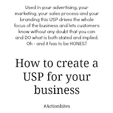 Defining Your Business Usp Unique Selling Proposition Marketing Business Http Actionbites Blogspot C Blog Coaching Marketing Unique Selling Proposition