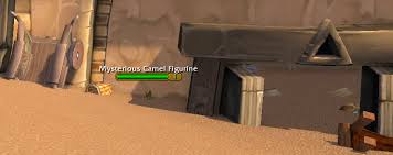 I have reported this up to the td2 team. Mysterious Camel Figurine Guide Cymre Jones