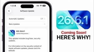 Evidence Points to an Imminent Release for the iOS 26.6.1 Update
