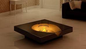 Smart Indoor Small Electric Fire Pit Ideas As Coffee Table Set In The Middle Space With S Coffee Table Design Modern Coffee Table Fireplace Coffee Table Design