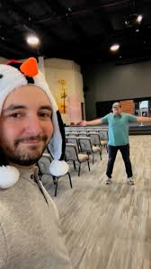 🎄 Just some of your pastors having fun decorating