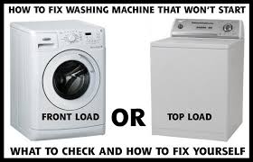 Ge washer lid won't unlock. Washing Machine Will Not Start What To Check How To Fix
