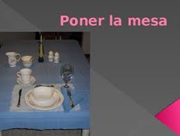 Definitions by the largest idiom dictionary. Poner La Mesa Set The Table In Spanish Powerpoint By Jer520 Llc