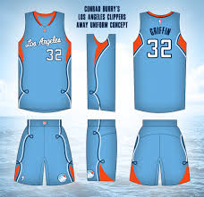 Currently over 10,000 on display for your viewing pleasure Uni Watch Los Angeles Clippers Uniform Redesign Results