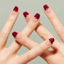 50 Creative Red Acrylic Nail Designs To Inspire You Beautiful, matte blue acrylic nails.