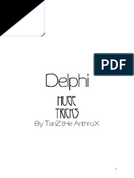 Delphi Huge Tricks
