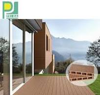 Planches de terrasse en composite plastique avec texture bois étanches pour  extérieur WPC