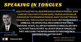 Should All Believers Speak In Tongues Justin Peters Speaking In Tongues Justin Peters Biblical Teaching
