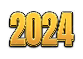 2024 Luxury Gold Color, 2024, Gold, Luxury PNG Transparent Clipart Image and PSD File for Free Download