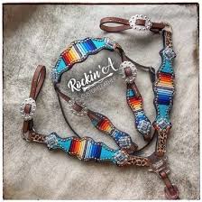 Serape Cheetah Emipre Tack Set Tack Sets Barrel Racing Tack Sets Horse Tack