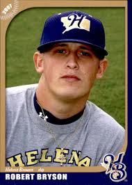 2007 Helena Brewers Grandstand 4 Robert Bryson New Castle Delaware Baseball  Card