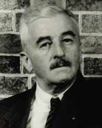 Author William Faulkner died