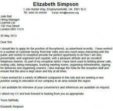 Cover letter examples uk receptionist. Receptionist Cover Letter Example Job Cover Letter Cover Letter Example Cover Letter For Resume
