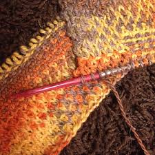 Ravelry Seed Linen Stitch Lap Blanket Pattern By Dori Mondon
