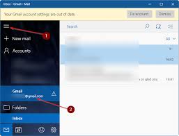 Gmail for windows adds a shortcut button, to google's gmail service, on your internet explorer toolbar. How To Update Gmail Password In Windows 10 Mail