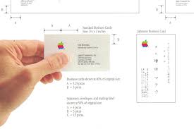 Japanese Business Card Inspo Portrait Whitespace Rediscovering Apple S 1987 Identity Guidelines Brand Guidelines Standard Business Card Size Guidelines