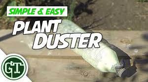 Spray is applied to the tops and bottoms of the plant foliage. Easy Build Plant Duster For Applying Sulphur Powder Organic Gardening Pest Control Youtube