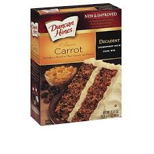 Thanks to duncan hines for sponsoring my writing. Duncan Hines Decadent Carrot Cake Reviews In Baking Ingredients Chickadvisor