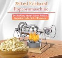 Amazon.com: 280ml Chinese Popcorn Machine, Hand Chinese ...