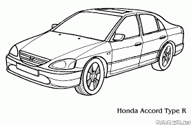 22 gritty atv coloring pages for your 4 wheeler printables collection. Coloring Page Honda Accord
