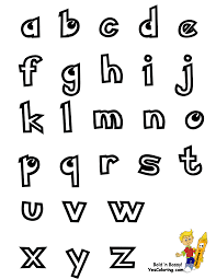 Preschool Letters Lowercase Chart Printable At Yescoloring