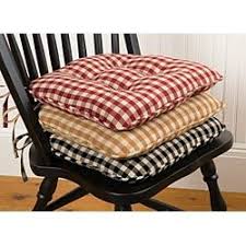 Does the material of office chair accessories determine the quality? Classic Country Check Chair Pad Sturbridge Yankee Workshop Diy Chair Cushions Kitchen Chair Cushions Dining Chair Cushions