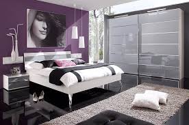 Kesr Chambre A Coucher Moderne Noir Et Gris
