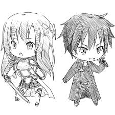 Pin By Rebecca Nichole On Anime 333 Chibi Drawings Anime Chibi Sword Art Online Kirito