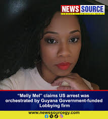 NEWS Source: Outspoken Guyanese activist, Melissa Atwell-Holder aka Melly  Mel, has promised that she will continue her activism, and she has laid  blame for her recent detention in the United States squarely