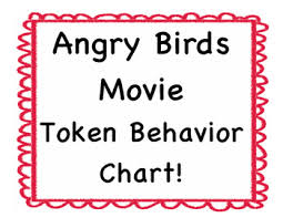 Angry Birds Movie Token Behavior Chart