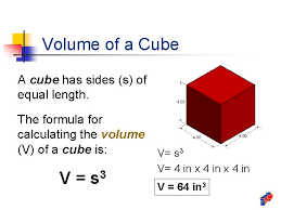 Some notes on the volume of a cube. Properties Of Geometric Solids Calculating Volume Weight And