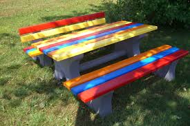 Bänke und tische werden in einzelteilen als bausatz geliefert. Kindersitzgruppen Picknick Sets Von Planex Projektierungs Gmbh