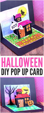 This is my second step card i have made. Halloween Pop Up Card Template Easy Peasy And Fun