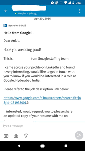 How Did You Get A Job At Google From India Quora