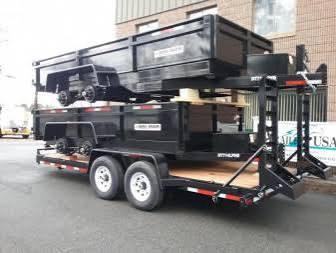 Bri Mar DT714LPHD-14 Dump Trailer