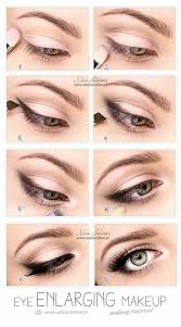 Eye Enlarging Eye Makeup Tutorial Easy Eye Makeup Tutorial For Blue Eyes Brown Eyes Or Hazel Eyes Romantic Eye Makeup Eye Enlarging Makeup Smoky Eye Makeup