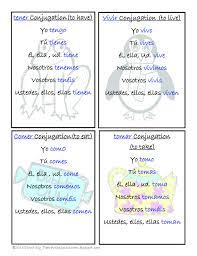 Spanish Present Tense Verbs Flash Cards Quizzes And I Have Who Has Games Play I Have Who Has Using Differ Spanish Classroom Spanish Verbs Learning Spanish