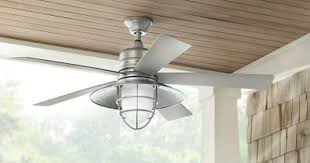 Home Decorators Collection Grayton 54 In Indoor Outdoor Galvanized Ceiling Fan With Light Kit And Remote Control 34343 The Home Depot Outdoor Ceiling Fans Ceiling Fan Best Outdoor Ceiling Fans