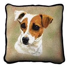 The parson russell terrier that wants to be the culprit for committing mistakes which makes them look different sights and sounds. Jack Russell Tapestry Cushion A Bentley Cushions