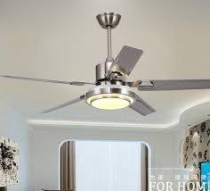 Its brushed nickel finish also adds to its elegance. 5 Blades Indoor Ceiling Fan Light With Remote Control Brushed Nickel Ceiling Fan 42 48 52 Inch Ceiling Fans Aliexpress